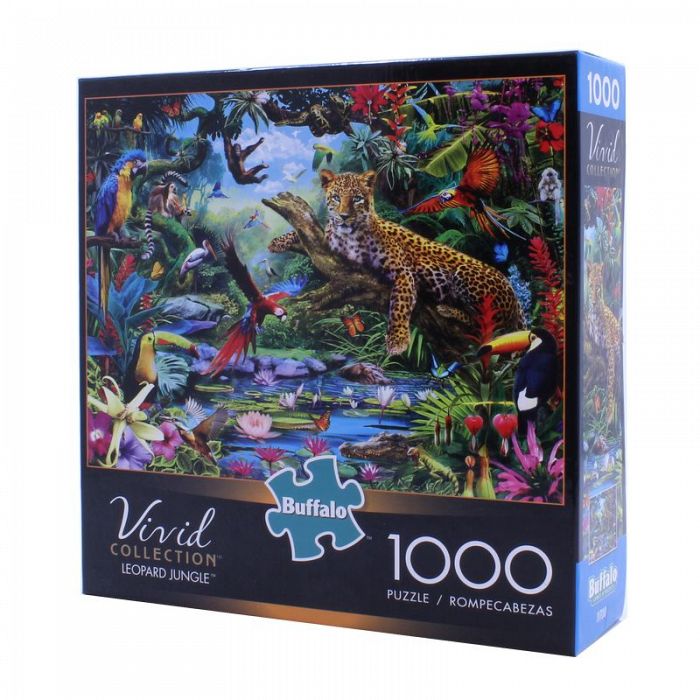 "Leopard Jungle" 1000Piece Puzzle