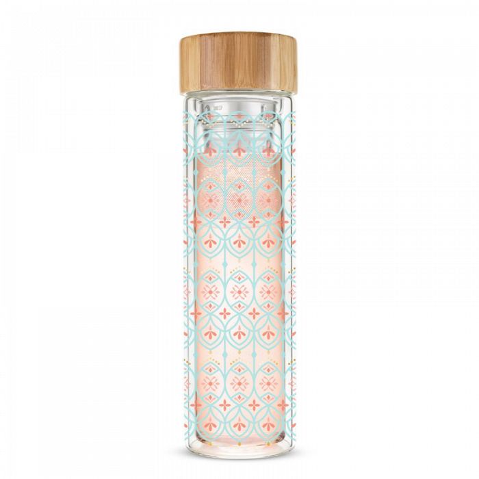 Blair Arabesque Glass Travel Infuser