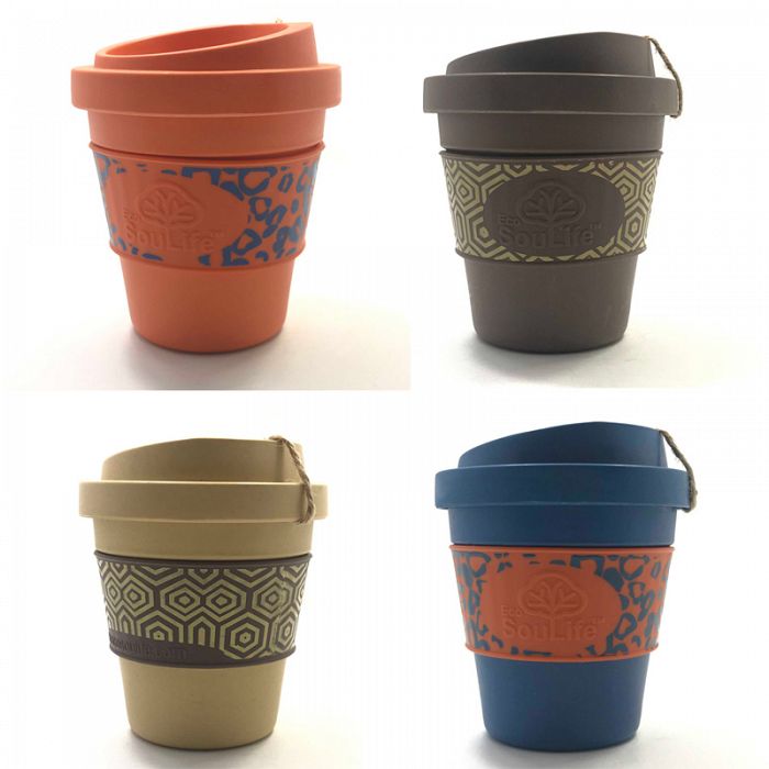 12oz Bamboo Travel Mug