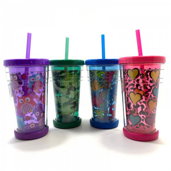 12oz Kids Chiller Tumbler with bumper