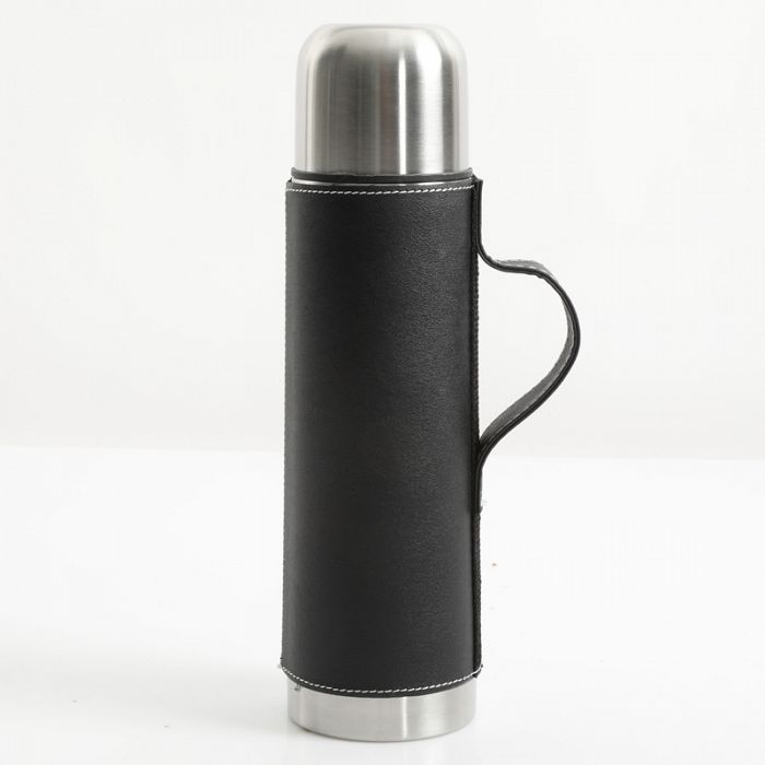 23oz Leatherette Sleeve Thermal Bottle