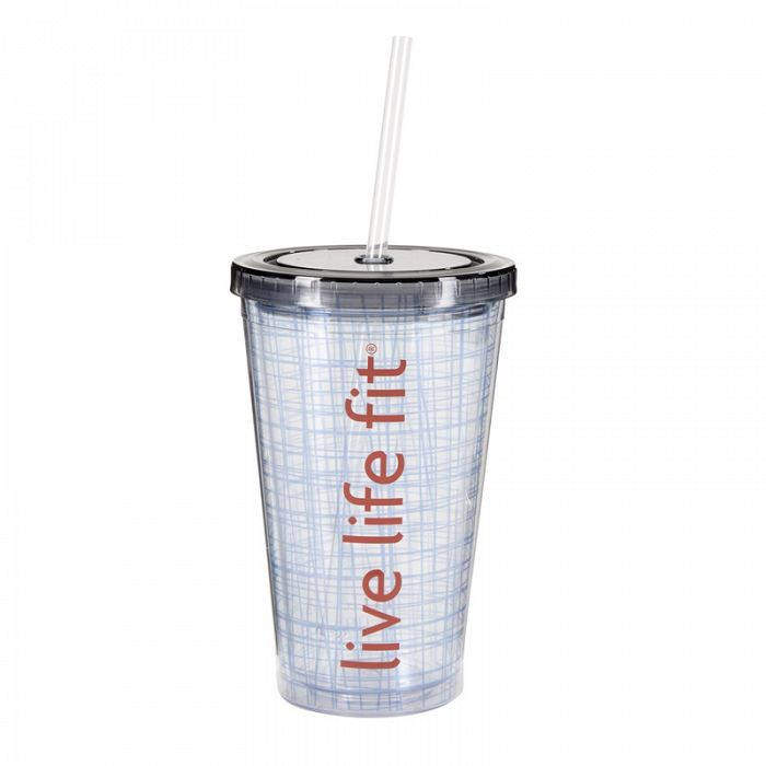 16oz Live Life Fit Chiller Tumbler