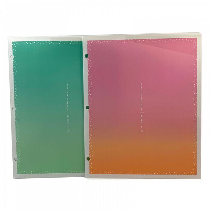 Sherbert Notes 2-Pocket Folder Set of 2