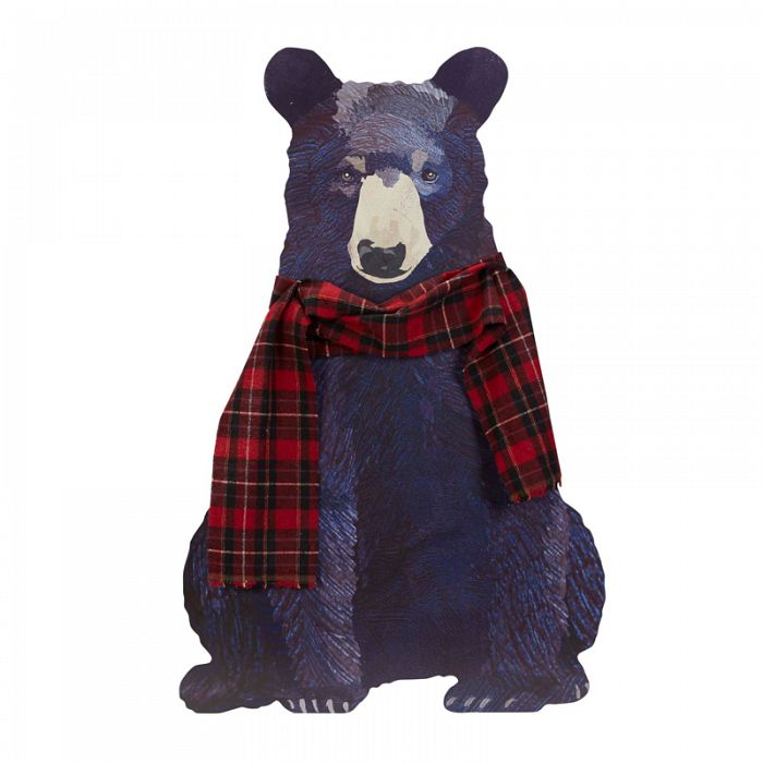 Woodland Rustic Bear Door Décor