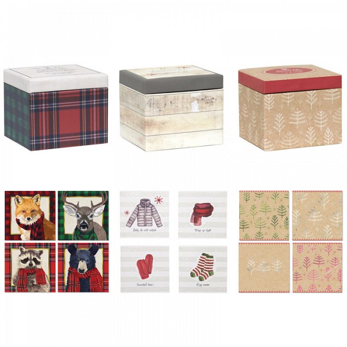 3 16count Gift Enclosure Cards in Keepsake Box