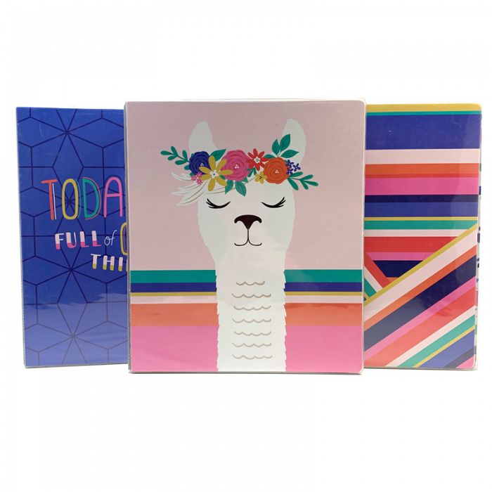 Happy Go Lucky 1inch Binder