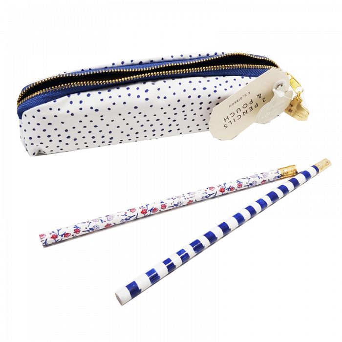 Polka Dot Pencil Pouch