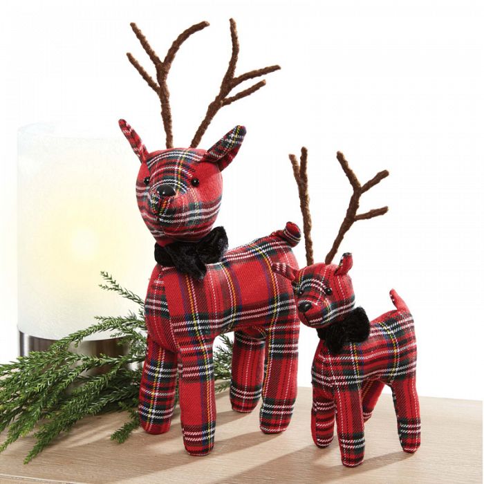 Woodland Stuffed Reindeer Set