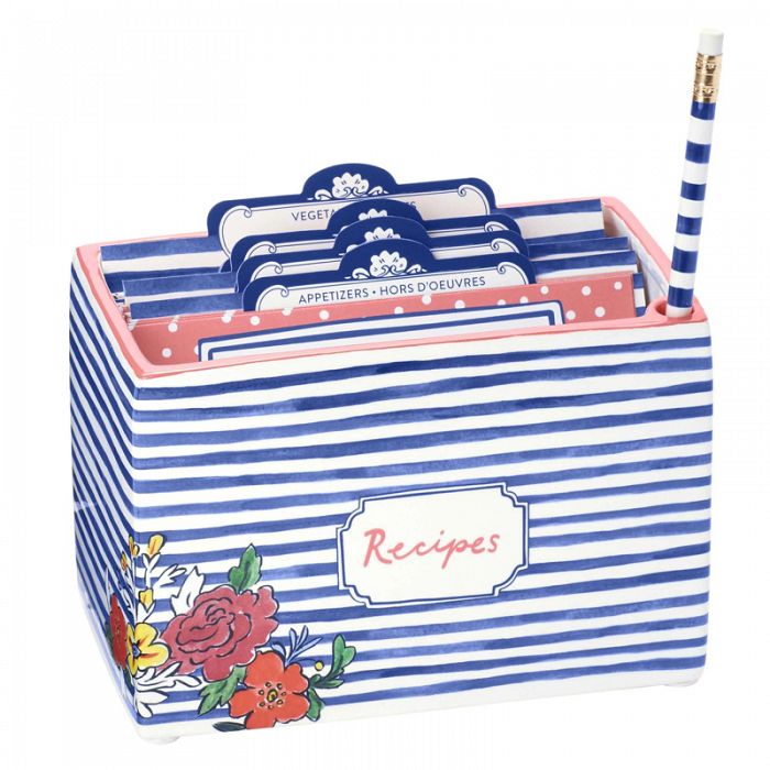 Flourish Recipe File Gift Box Set