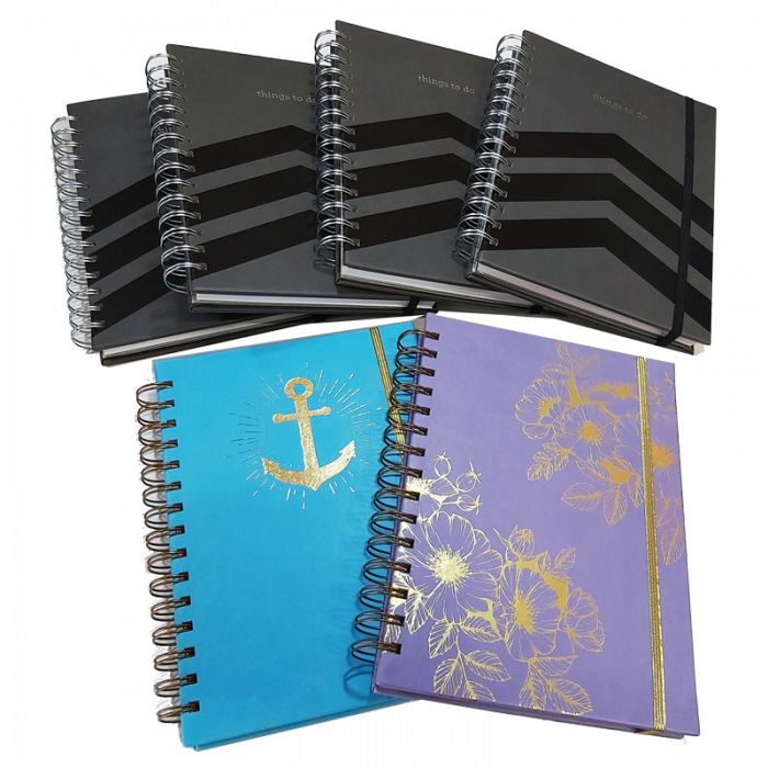 Leatherette Twin Wire Journal
