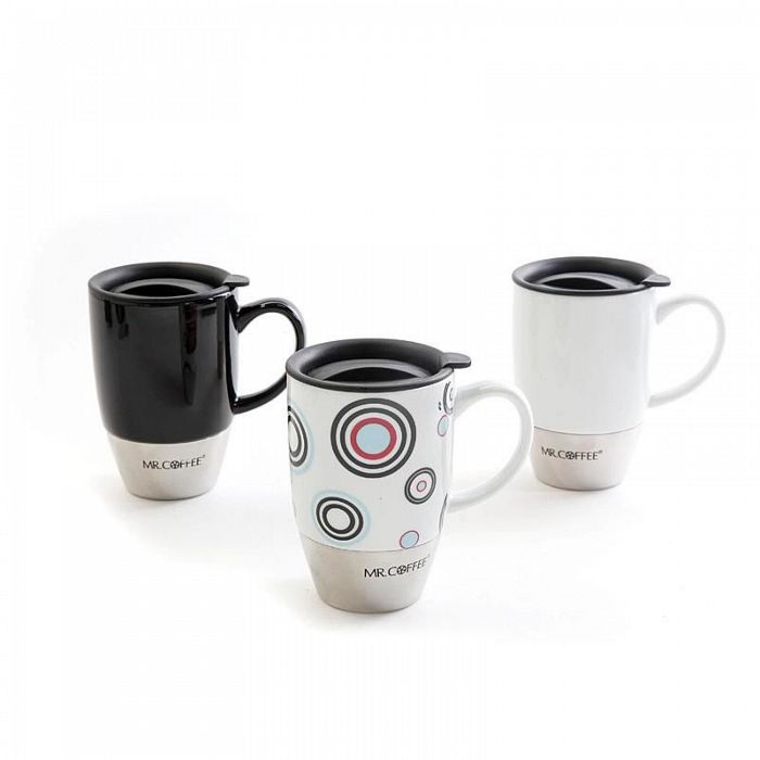 Mr Coffee Couplet 15oz Travel Mug