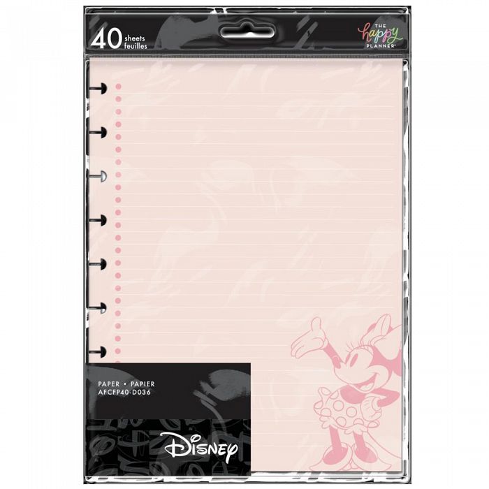 The Happy Planner Disney © Colorblock Mickey Minnie Classic Fill Paper