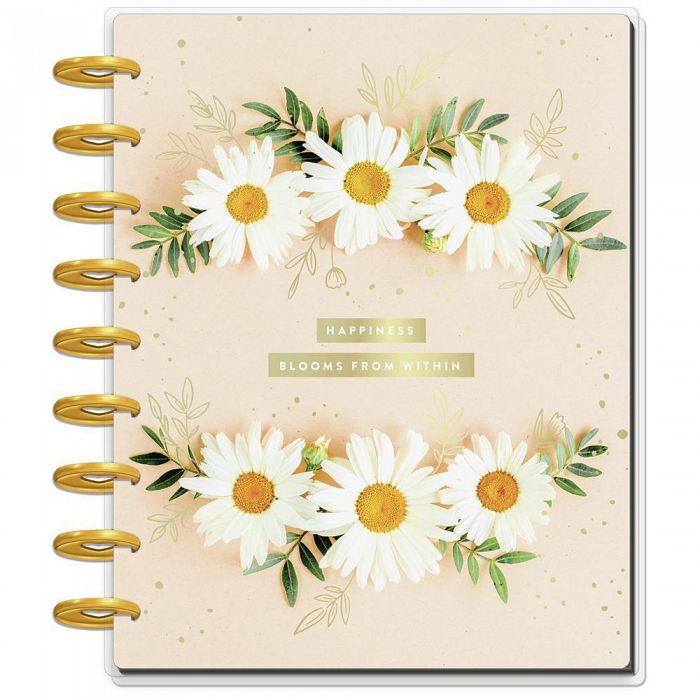The Happy Planner Pressed Florals Classic Guided Journal