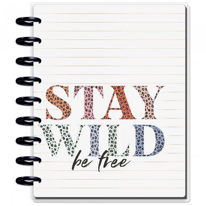 The Happy Planner Colorful Leopard Classic Guided Journal