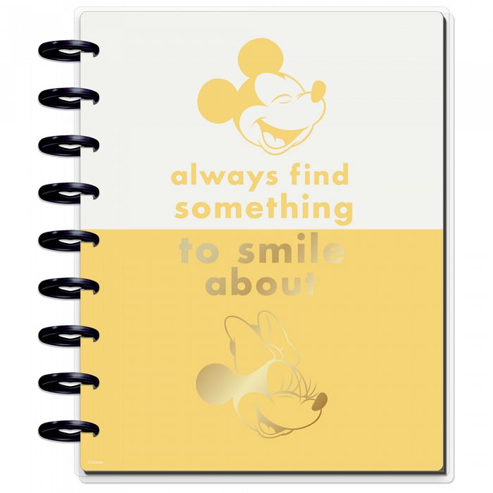 The Happy Planner Disney © Colorblock Mickey Minnie Classic Guided Journal