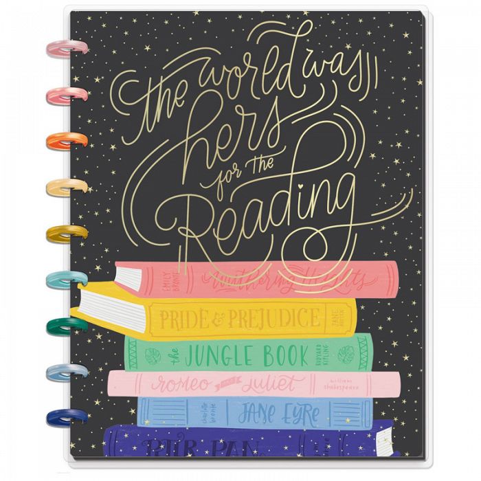 The Happy Planner The World Was Hers (Bookish) Classic Notebook