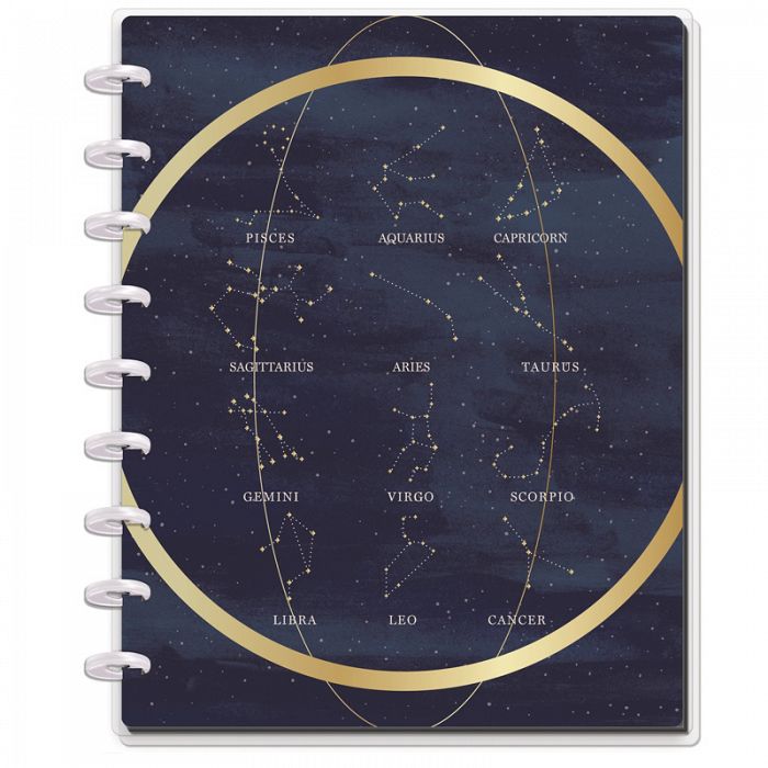 The Happy Planner Zodiac Signs (Boho Stargazer) Classic Notebook