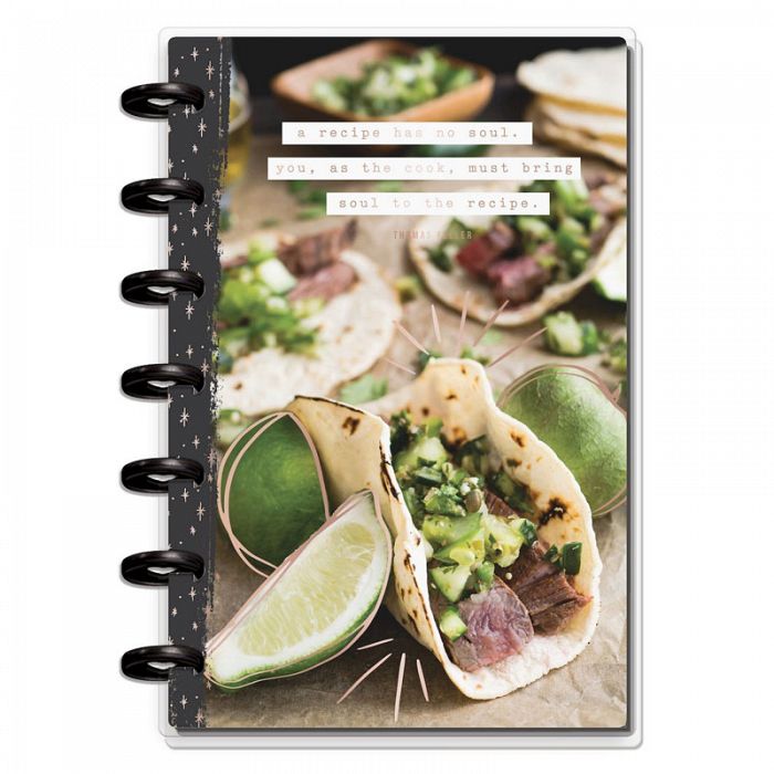 The Happy Planner Recipe Foodie Mini Notebook